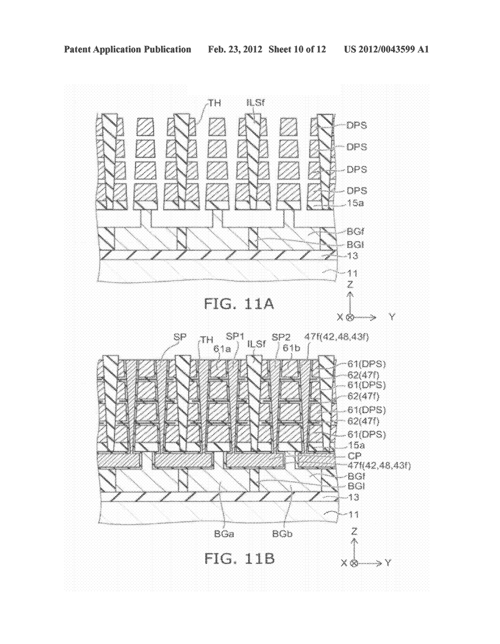 NONVOLATILE SEMICONDUCTOR MEMORY DEVICE AND METHOD FOR MANUFACTURING THE     SAME - diagram, schematic, and image 11