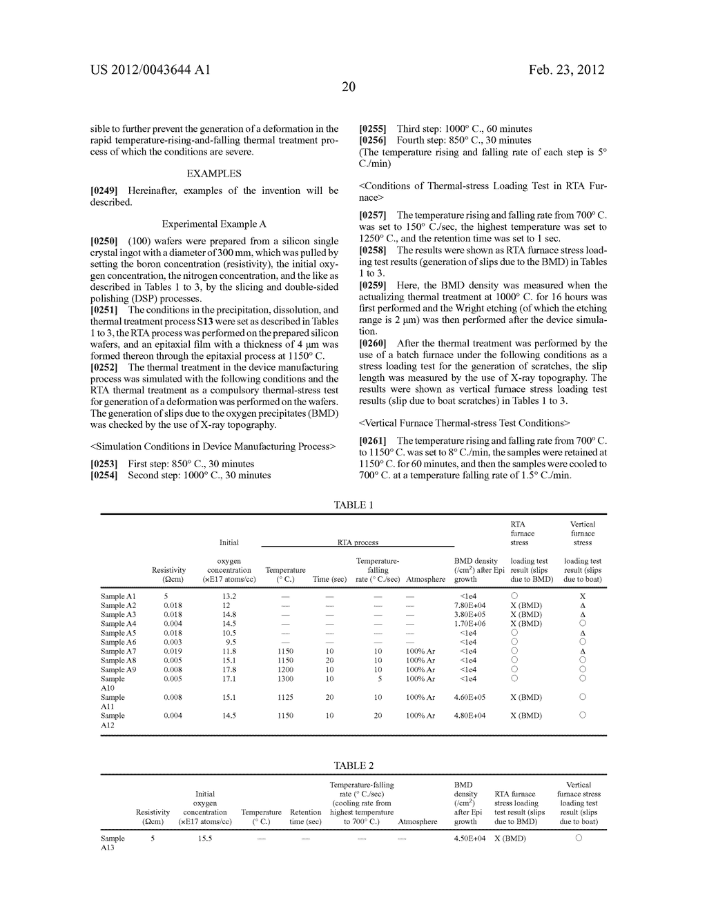 SILICON WAFER AND MANUFACTURING METHOD - diagram, schematic, and image 30