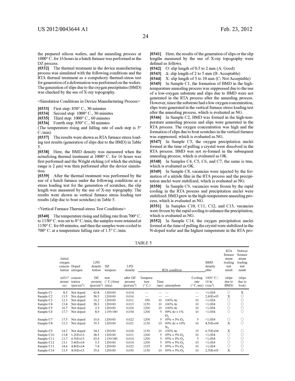 SILICON WAFER AND MANUFACTURING METHOD - diagram, schematic, and image 34