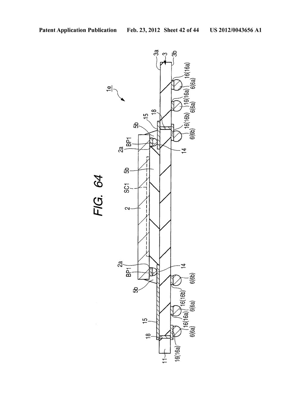SEMICONDUCTOR DEVICE, MANUFACTURING METHOD THEREOF, AND MANUFACTURING     METHOD OF SEMICONDUCTOR MODULE - diagram, schematic, and image 43