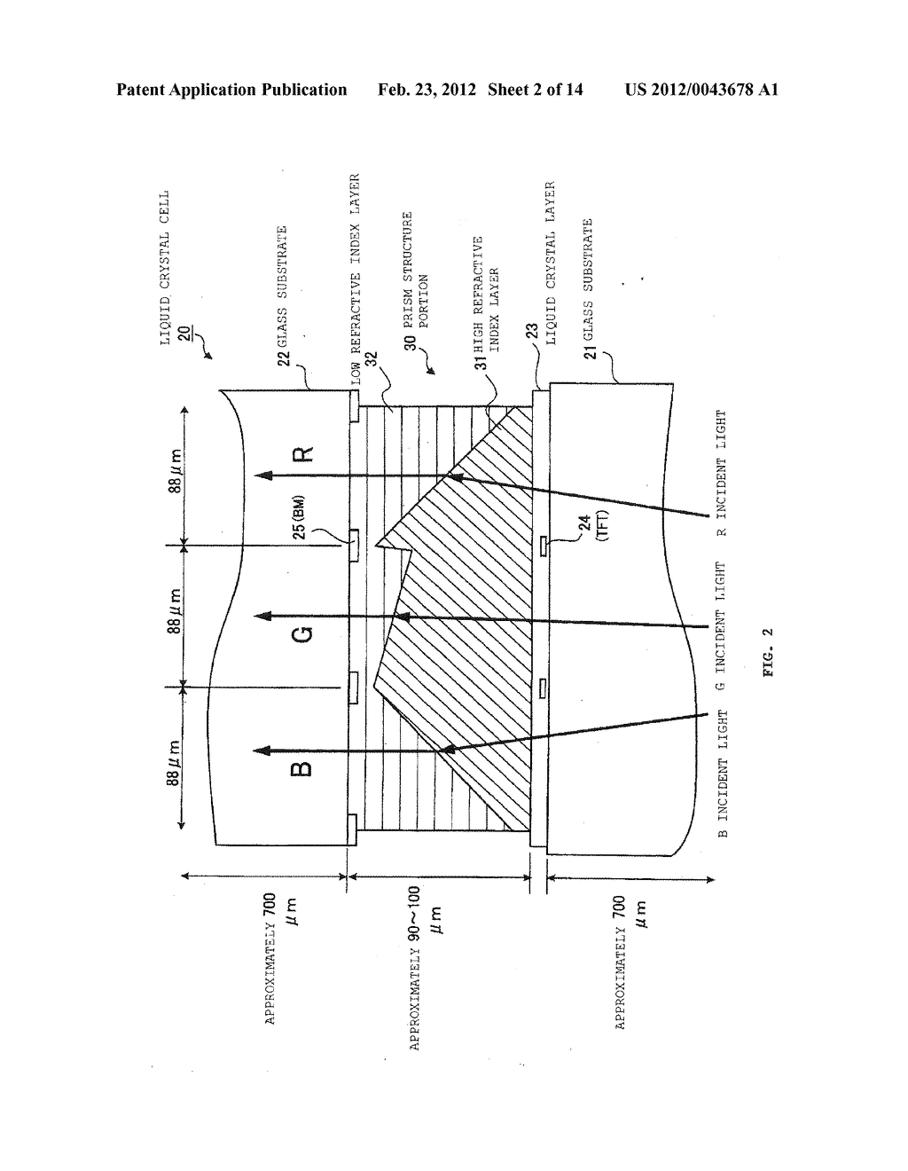 Color Filterless Display Device, Optical Element, and Manufacture - diagram, schematic, and image 03