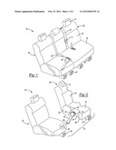 BUCKLE FOR CENTER OCCUPANT FOR BENCH SEAT WITH EXTENDED TRAVEL diagram and image