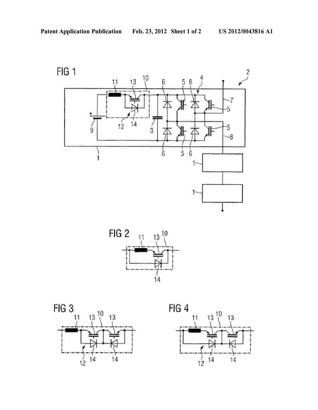SUBMODULE FOR A MULTI-STAGE POWER CONVERTER HAVING ADDITIONAL ENERGY     STORAGE DEVICE - diagram, schematic, and image 02