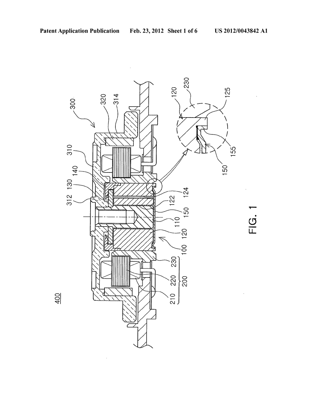 Hydrodynamic bearing assembly and motor including the same - diagram, schematic, and image 02