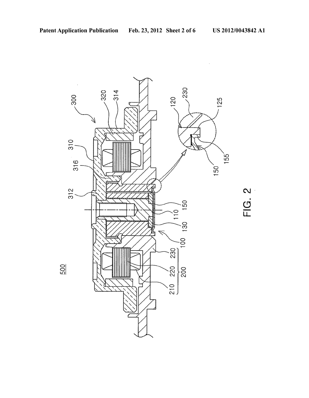 Hydrodynamic bearing assembly and motor including the same - diagram, schematic, and image 03