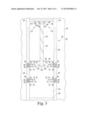 VERTICAL CABINET DOOR WITH FLUSH FRONT FACE diagram and image