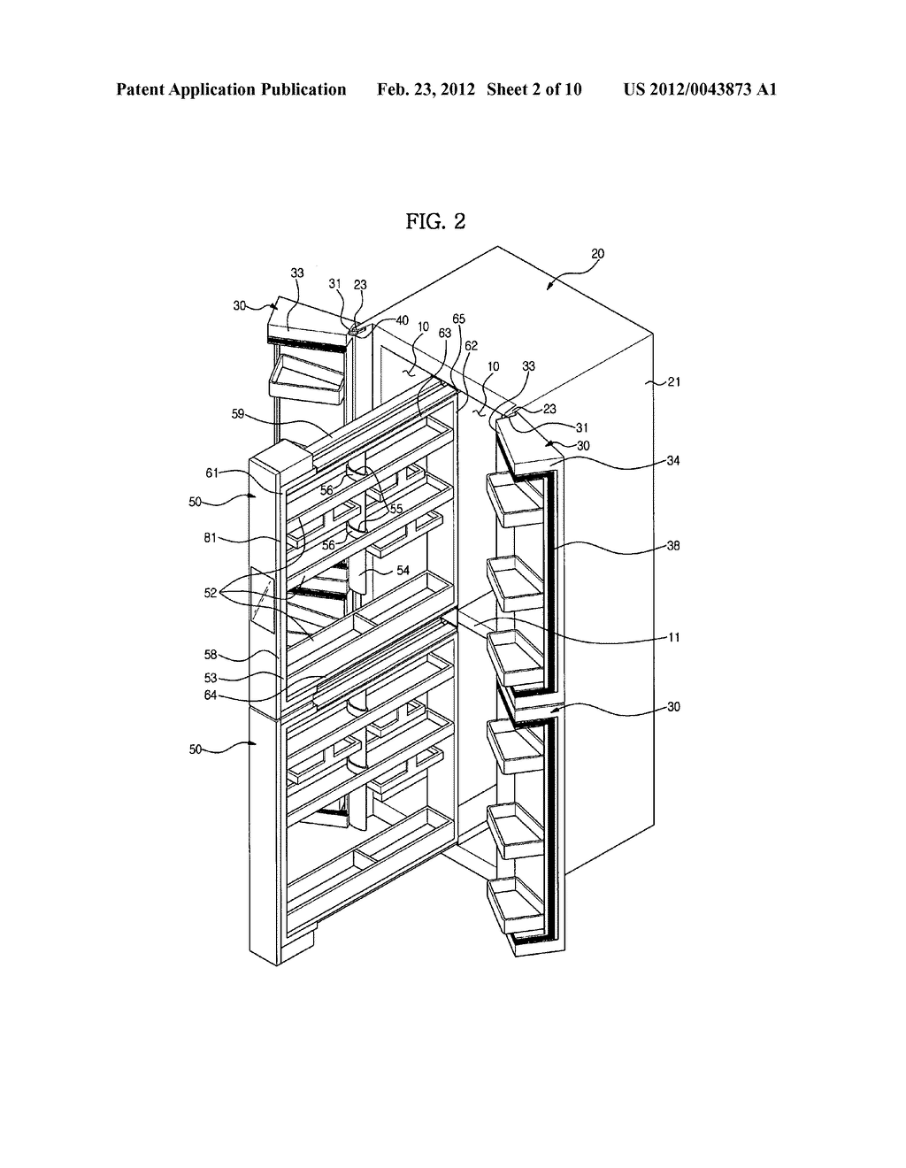 Refrigerator - diagram, schematic, and image 03