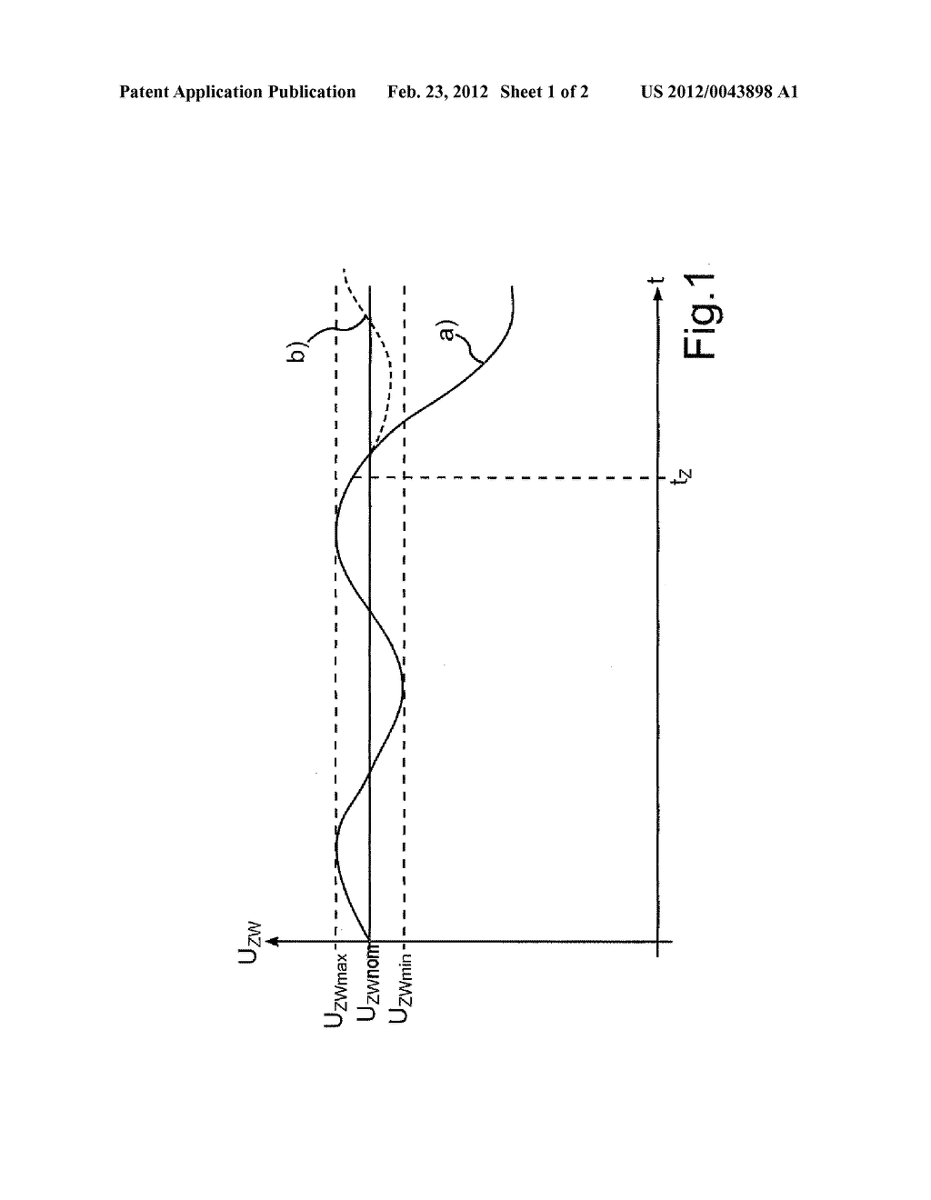 ELECTRONIC BALLAST AND METHOD FOR OPERATION OF AT LEAST ONE DISCHARGE LAMP - diagram, schematic, and image 02