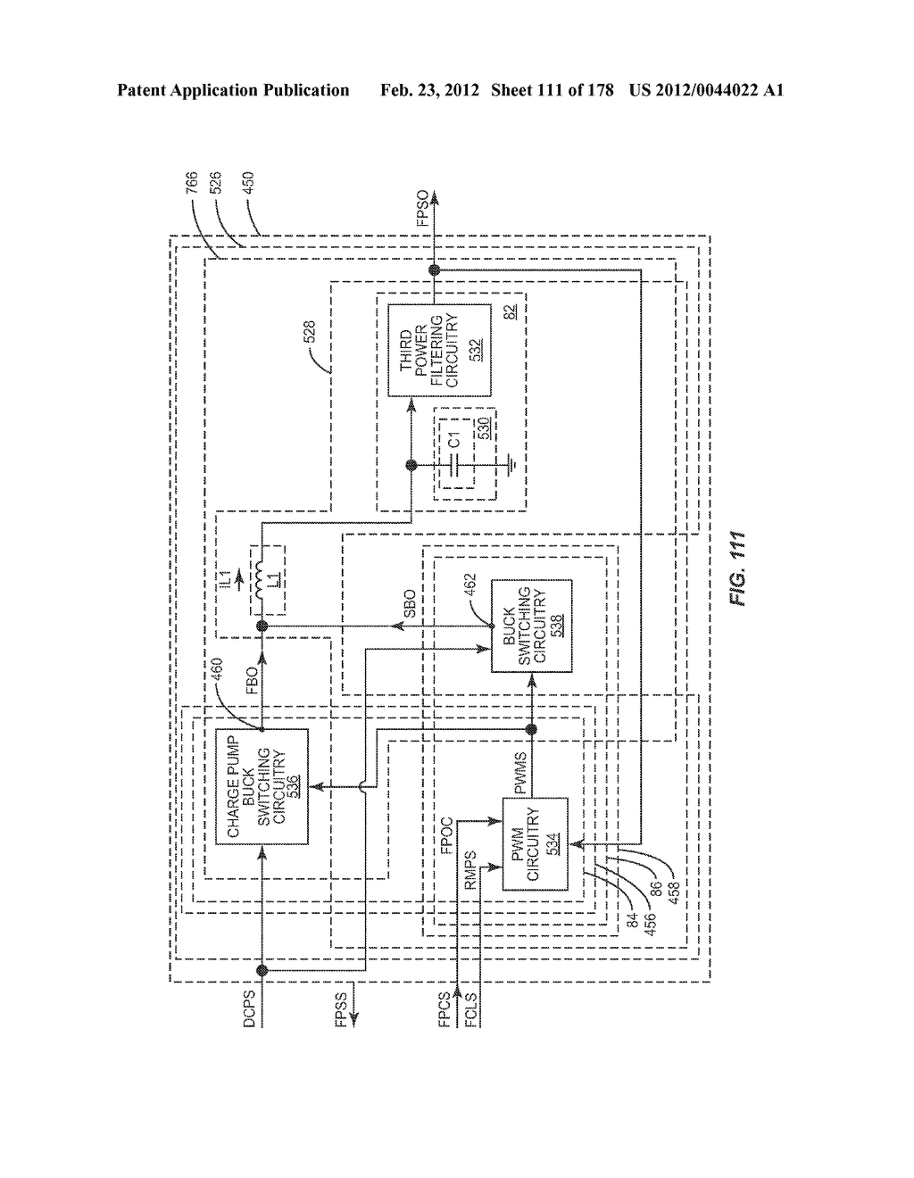 DYNAMIC DEVICE SWITCHING (DDS) OF AN IN-PHASE RF PA STAGE AND A     QUADRATURE-PHASE RF PA STAGE - diagram, schematic, and image 112