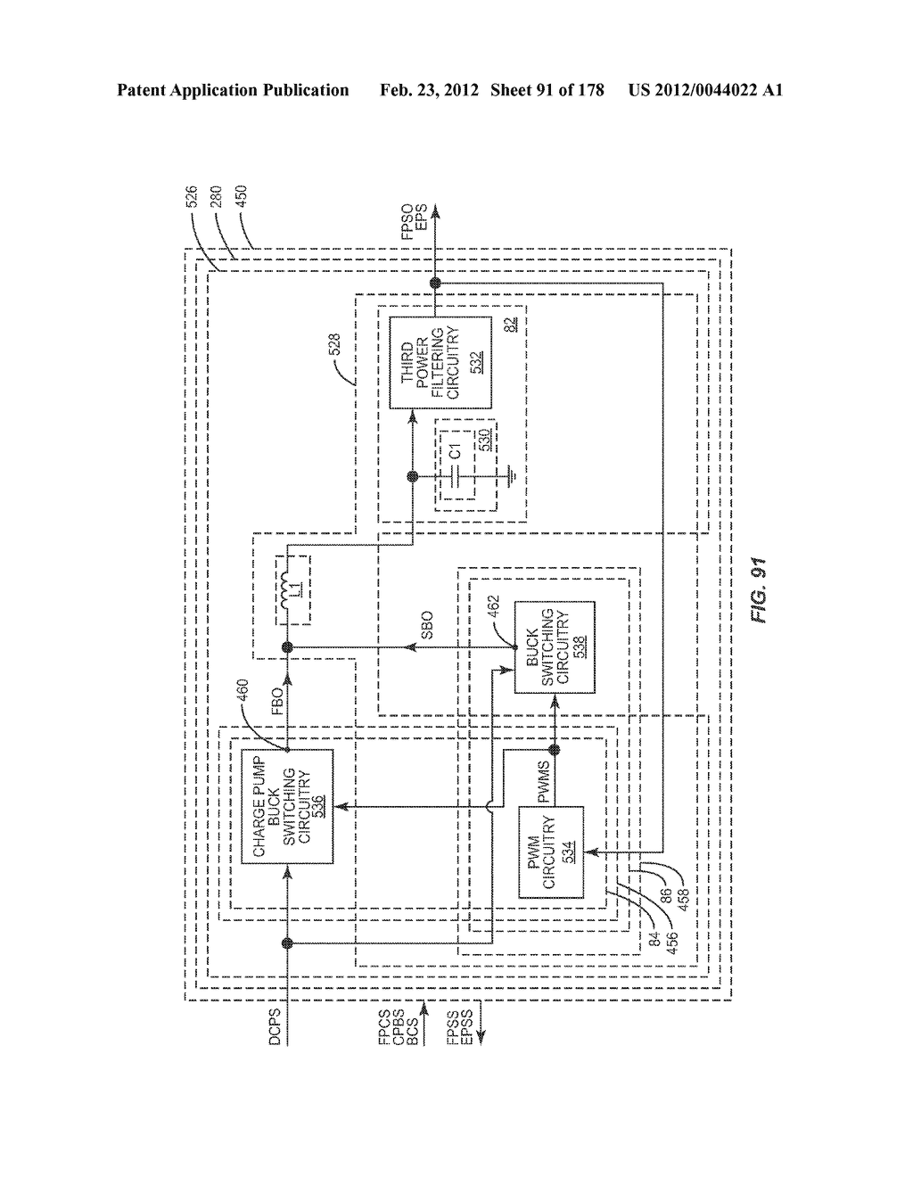 DYNAMIC DEVICE SWITCHING (DDS) OF AN IN-PHASE RF PA STAGE AND A     QUADRATURE-PHASE RF PA STAGE - diagram, schematic, and image 92