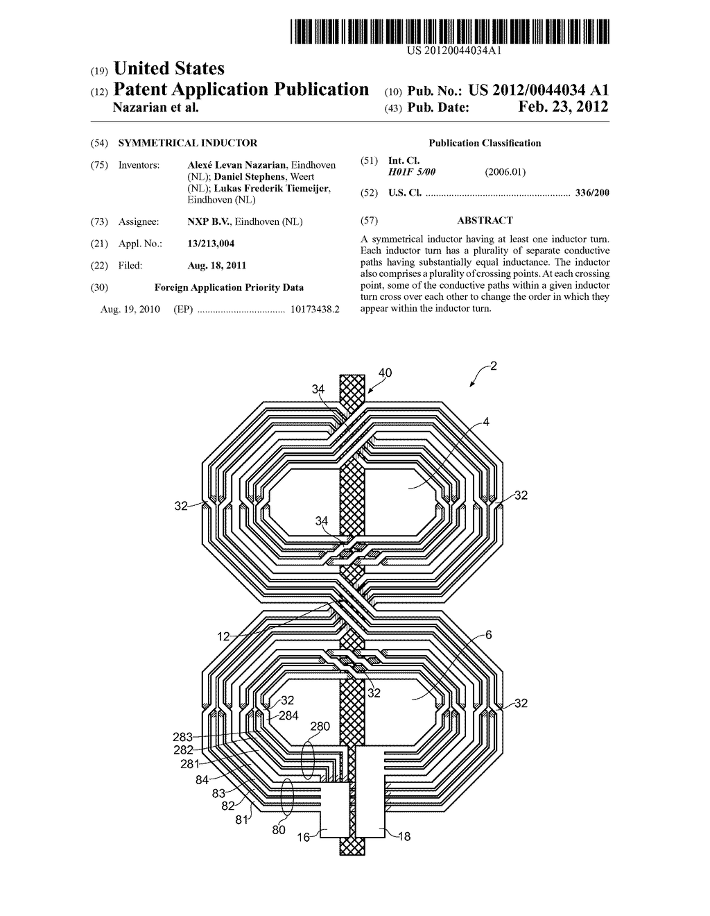 SYMMETRICAL INDUCTOR - diagram, schematic, and image 01