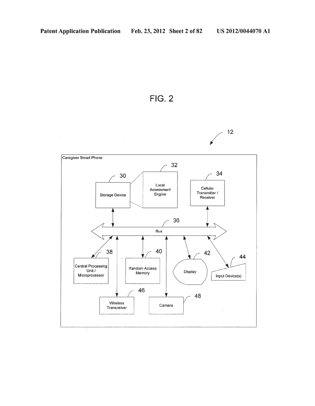 System and Method for Remote Patient Monitoring and Assessment to     Facilitate Patient Treatment - diagram, schematic, and image 03