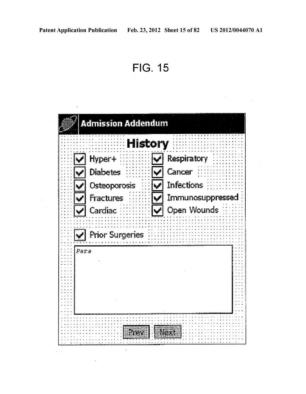 System and Method for Remote Patient Monitoring and Assessment to     Facilitate Patient Treatment - diagram, schematic, and image 16