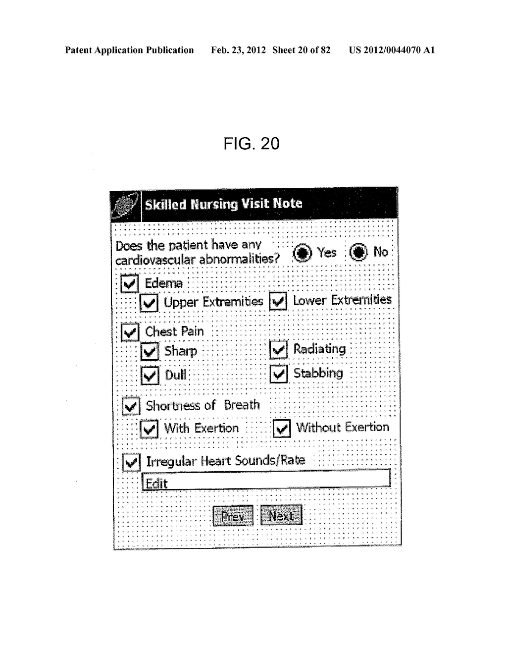 System and Method for Remote Patient Monitoring and Assessment to     Facilitate Patient Treatment - diagram, schematic, and image 21