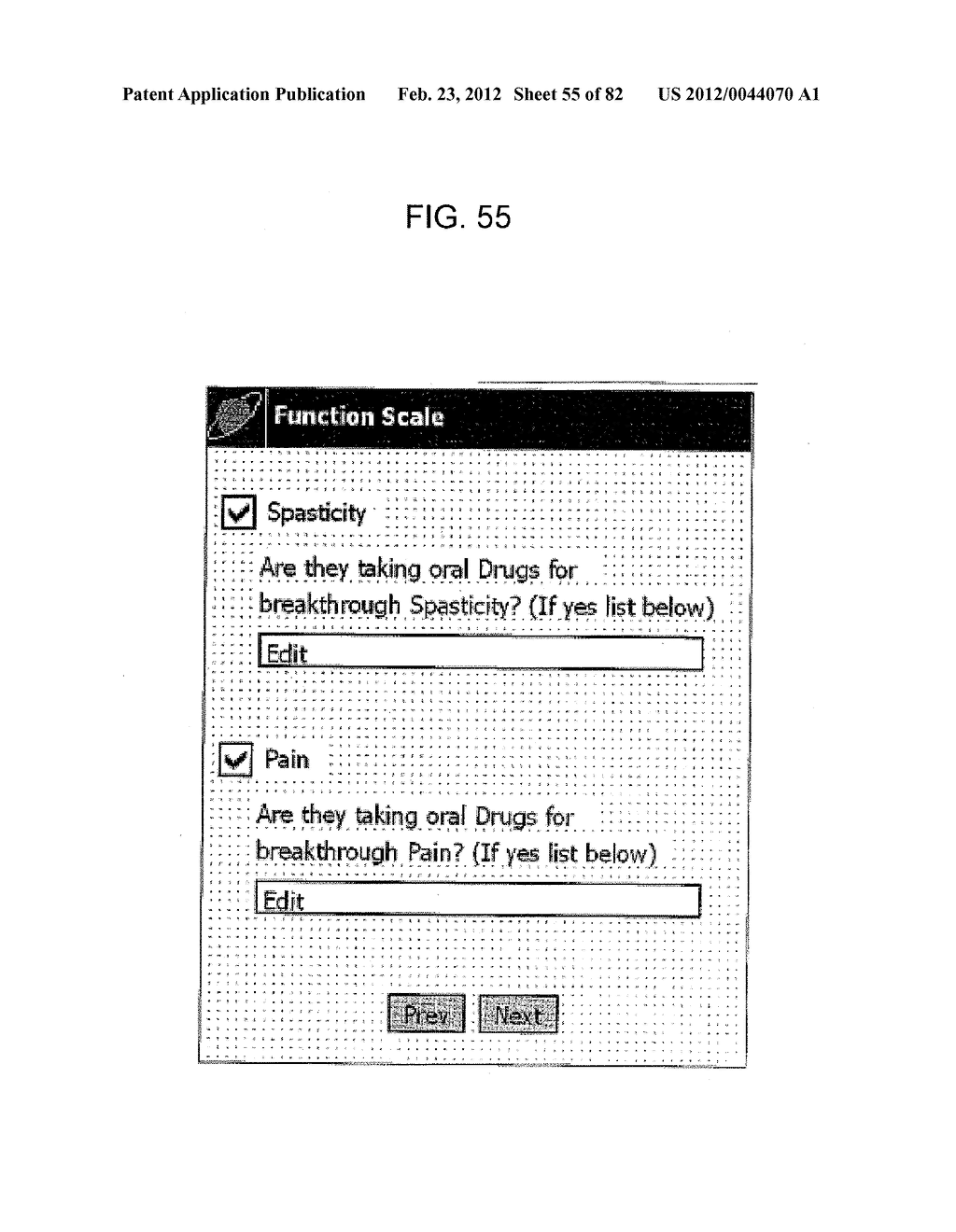 System and Method for Remote Patient Monitoring and Assessment to     Facilitate Patient Treatment - diagram, schematic, and image 56