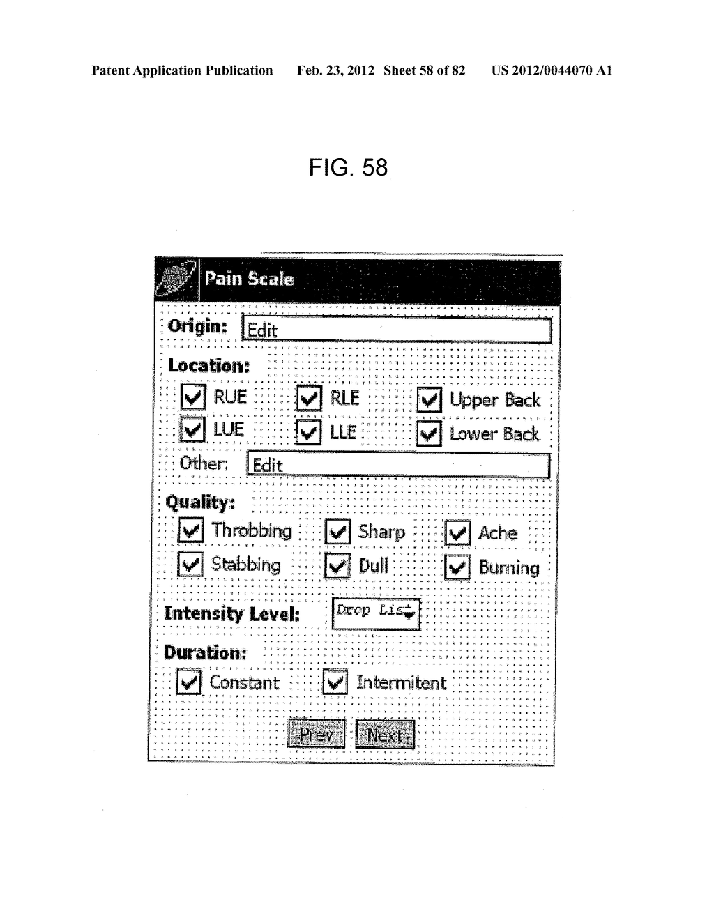 System and Method for Remote Patient Monitoring and Assessment to     Facilitate Patient Treatment - diagram, schematic, and image 59