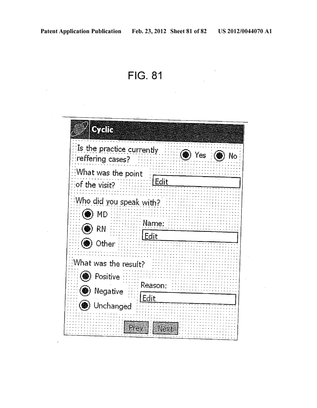 System and Method for Remote Patient Monitoring and Assessment to     Facilitate Patient Treatment - diagram, schematic, and image 82