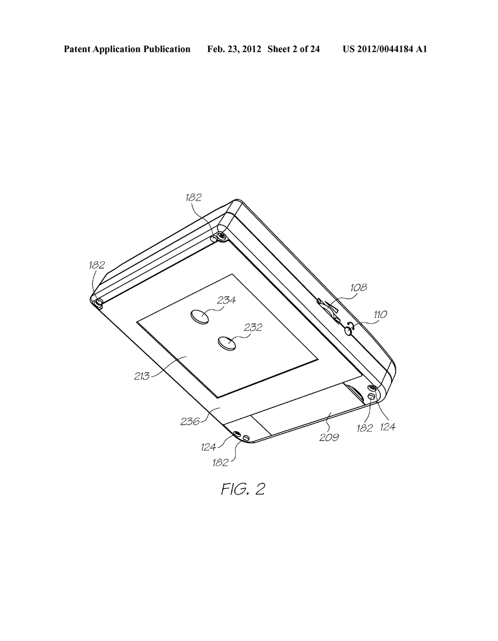 HANDHELD DISPLAY DEVICE HAVING PROCESSOR FOR RENDERING DISPLAY OUTPUT TO     PROVIDE REAL-TIME VIRTUAL TRANSPARENCY - diagram, schematic, and image 03
