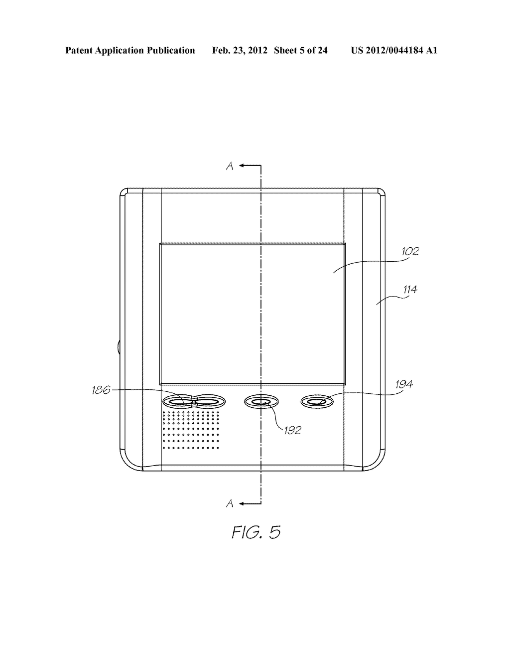 HANDHELD DISPLAY DEVICE HAVING PROCESSOR FOR RENDERING DISPLAY OUTPUT TO     PROVIDE REAL-TIME VIRTUAL TRANSPARENCY - diagram, schematic, and image 06
