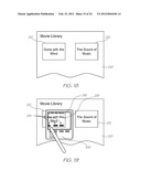 HANDHELD DISPLAY DEVICE HAVING PROCESSOR FOR RENDERING DISPLAY OUTPUT TO     PROVIDE REAL-TIME VIRTUAL TRANSPARENCY diagram and image