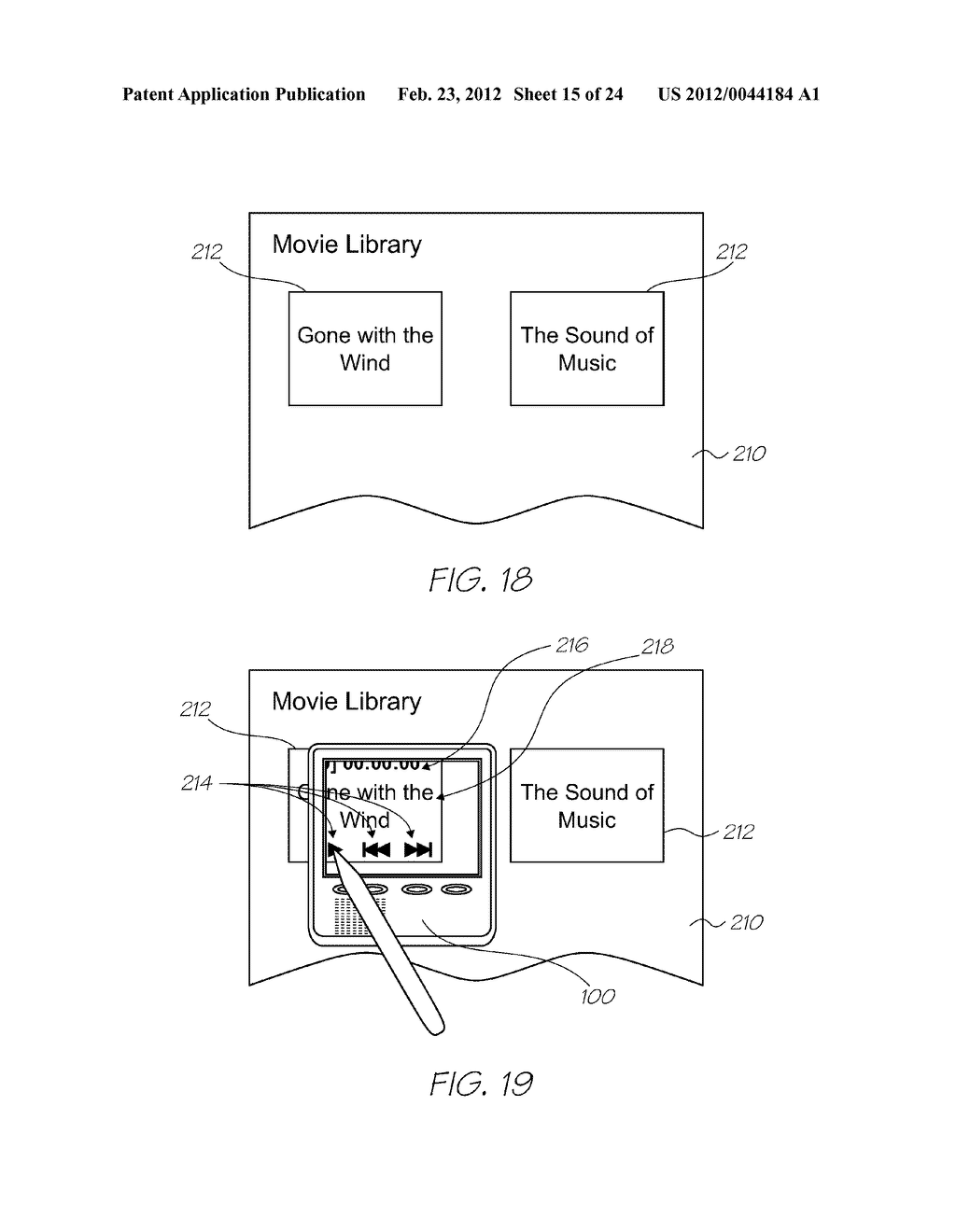 HANDHELD DISPLAY DEVICE HAVING PROCESSOR FOR RENDERING DISPLAY OUTPUT TO     PROVIDE REAL-TIME VIRTUAL TRANSPARENCY - diagram, schematic, and image 16