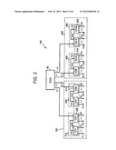 Device for adjusting transmission signal level based on channel loading diagram and image