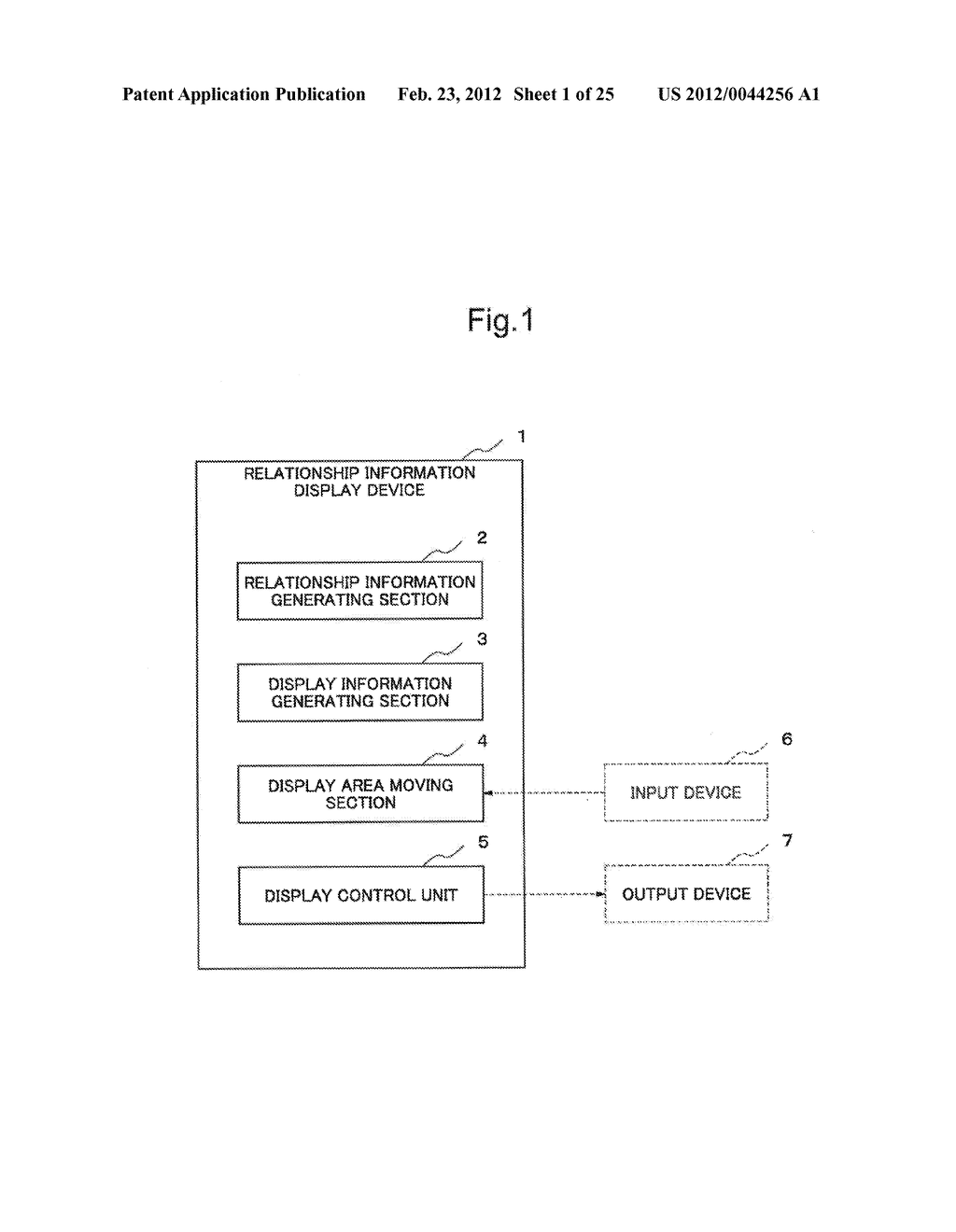 RELATIONSHIP INFORMATION DISPLAY DEVICE, RELATIONSHIP INFORMATION DISPLAY     METHOD AND RELATIONSHIP INFORMATION DISPLAY PROGRAM - diagram, schematic, and image 02