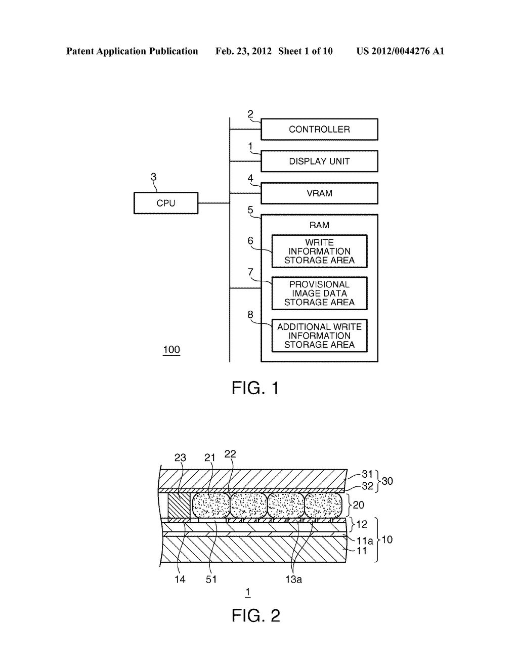 CONTROL DEVICE, DISPLAY DEVICE, AND METHOD OF CONTROLLING DISPLAY DEVICE - diagram, schematic, and image 02