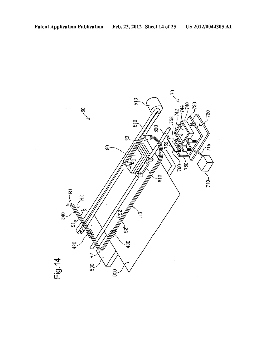 Installing Fluid Container in Fluid Ejection Device - diagram, schematic, and image 15