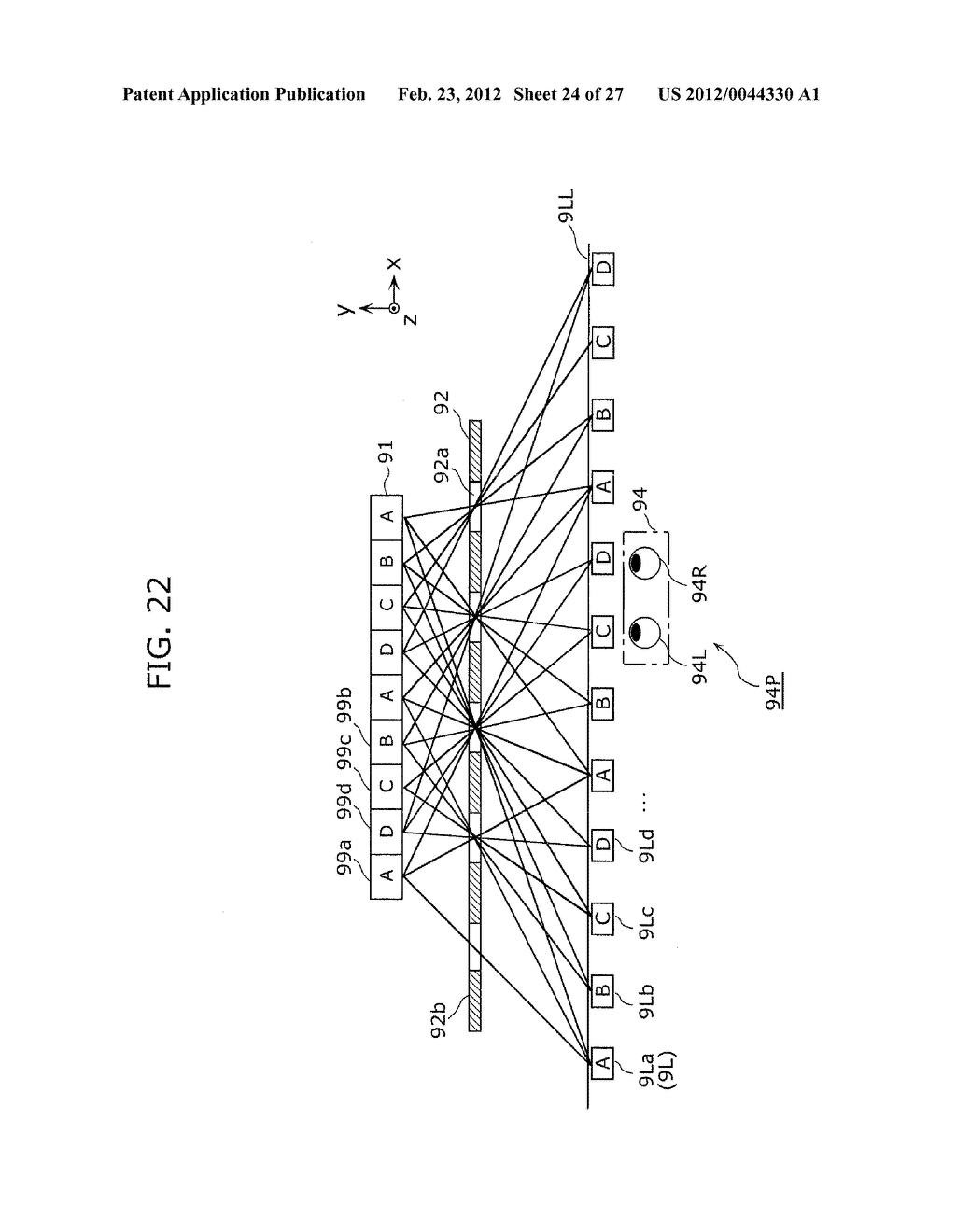 STEREOSCOPIC VIDEO DISPLAY APPARATUS AND STEREOSCOPIC VIDEO DISPLAY METHOD - diagram, schematic, and image 25