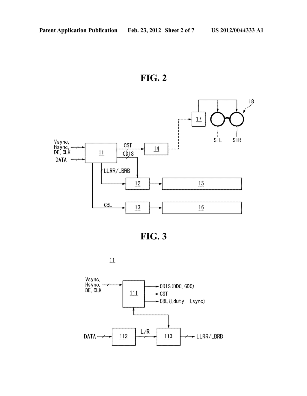 STEREOSCOPIC IMAGE DISPLAY DEVICE AND DRIVING METHOD THEREOF - diagram, schematic, and image 03