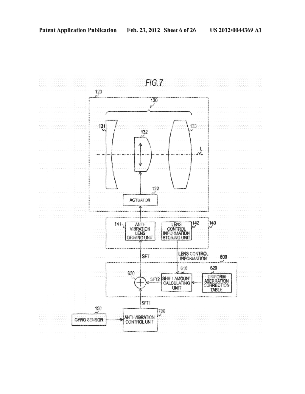 IMAGING APPARATUS, ABERRATION CORRECTING METHOD, AND PROGRAM - diagram, schematic, and image 07