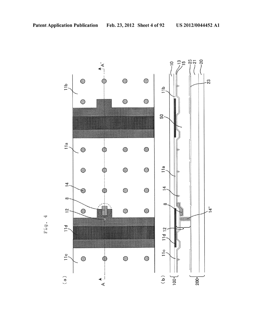 SUBSTRATE FOR LIQUID CRYSTAL DISPLAY PANEL - diagram, schematic, and image 05