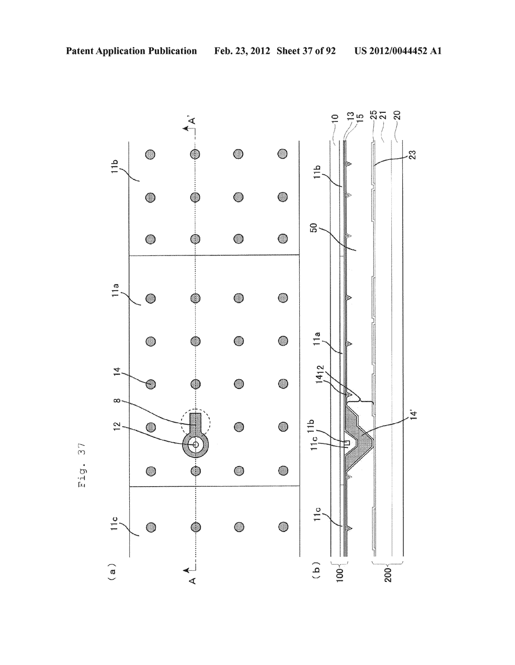 SUBSTRATE FOR LIQUID CRYSTAL DISPLAY PANEL - diagram, schematic, and image 38