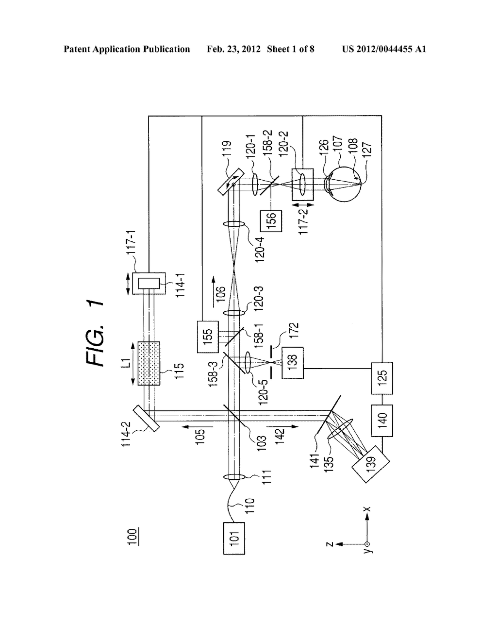 OPTICAL IMAGING APPARATUS AND METHOD FOR IMAGING AN OPTICAL IMAGE - diagram, schematic, and image 02