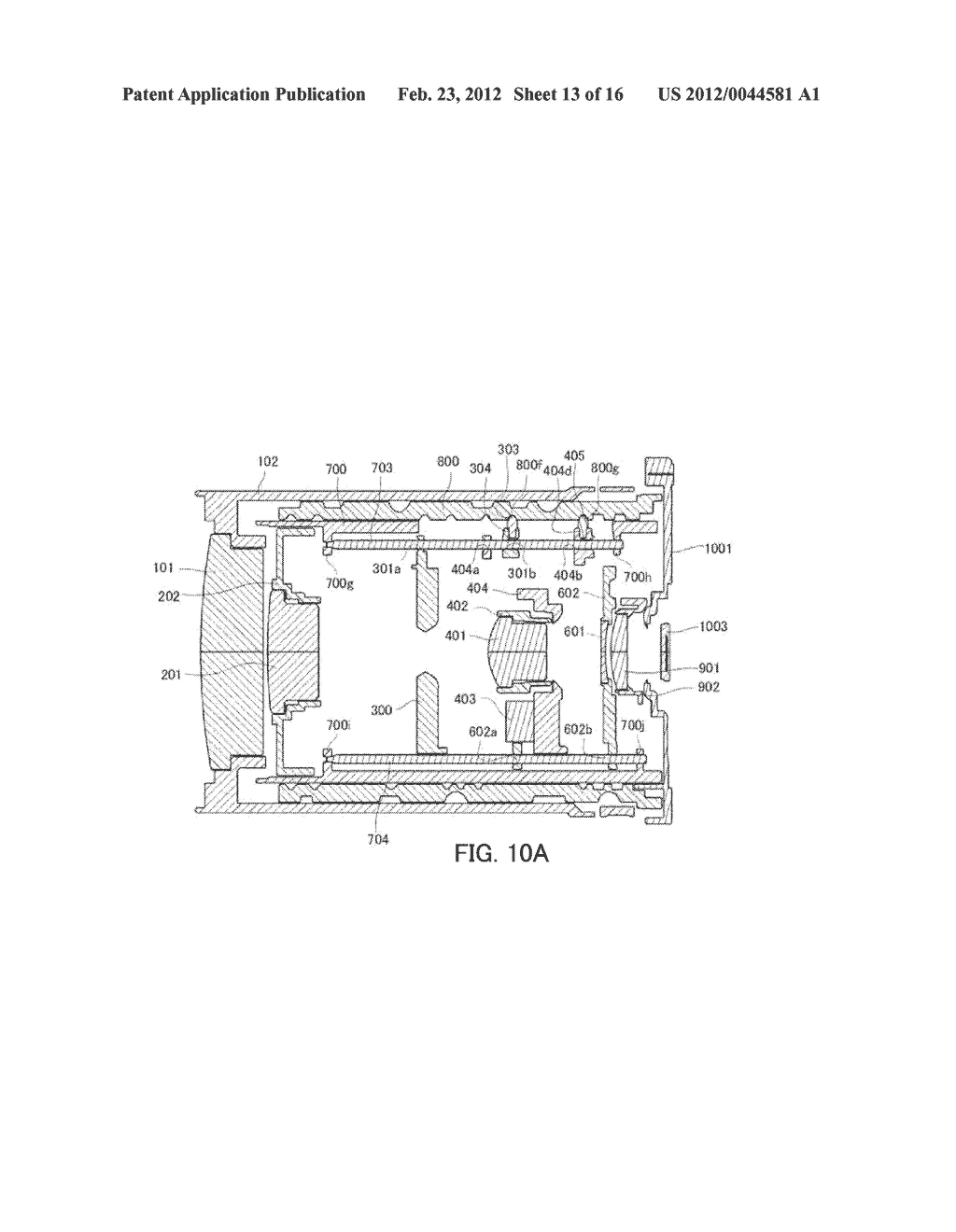 ZOOM LENS BARREL CAPABLE OF RETRACTING INTO LENS BARREL BODY - diagram, schematic, and image 14