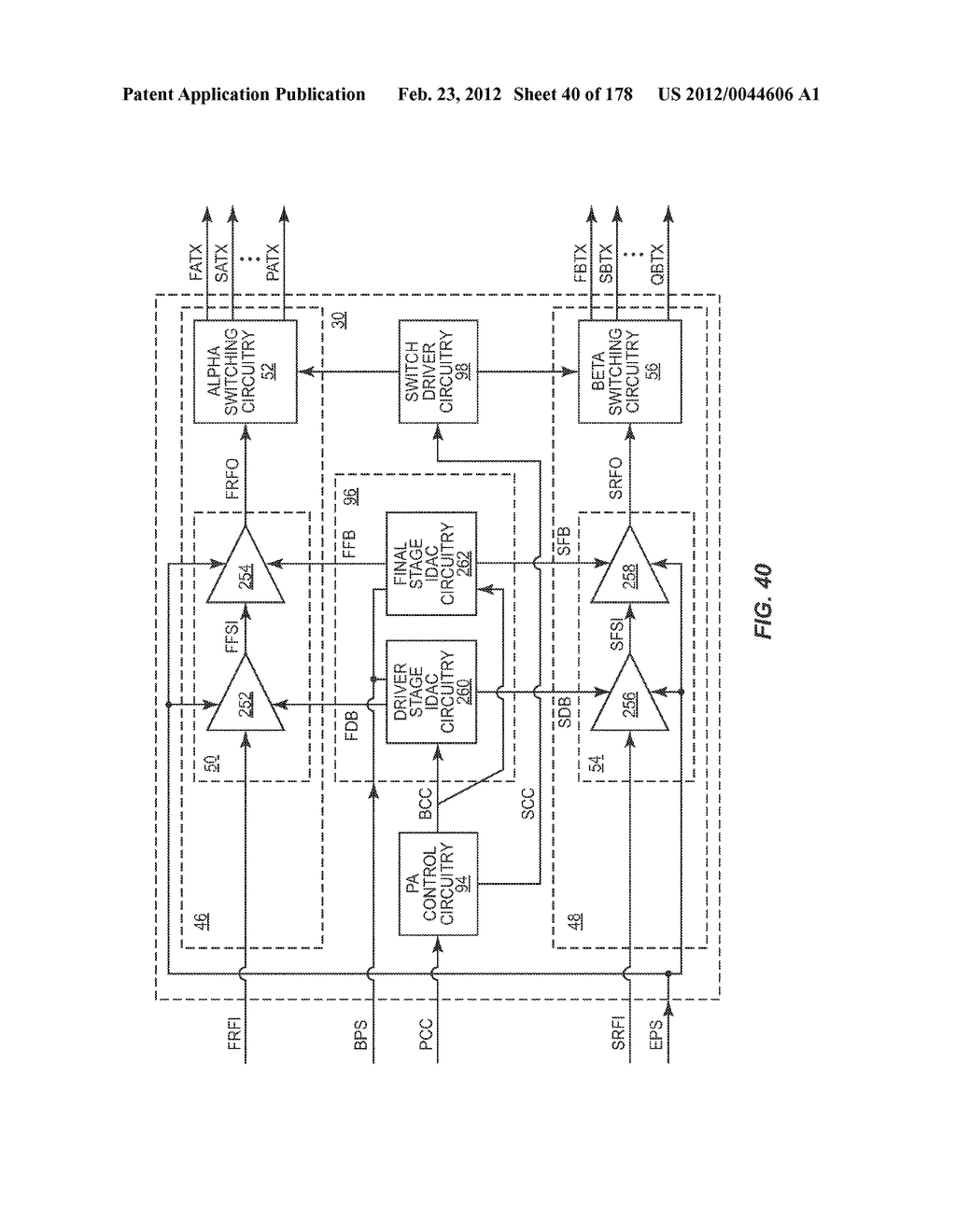 ESD PROTECTION OF AN RF PA SEMICONDUCTOR DIE USING A PA CONTROLLER     SEMICONDUCTOR DIE - diagram, schematic, and image 41