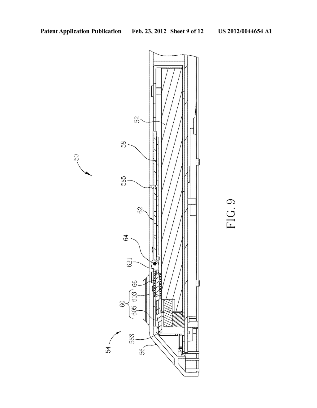 FIXING MECHANISM FOR FIXING A REMOVABLE MODULE AND RELATED ELECTRONIC     DEVICE - diagram, schematic, and image 10