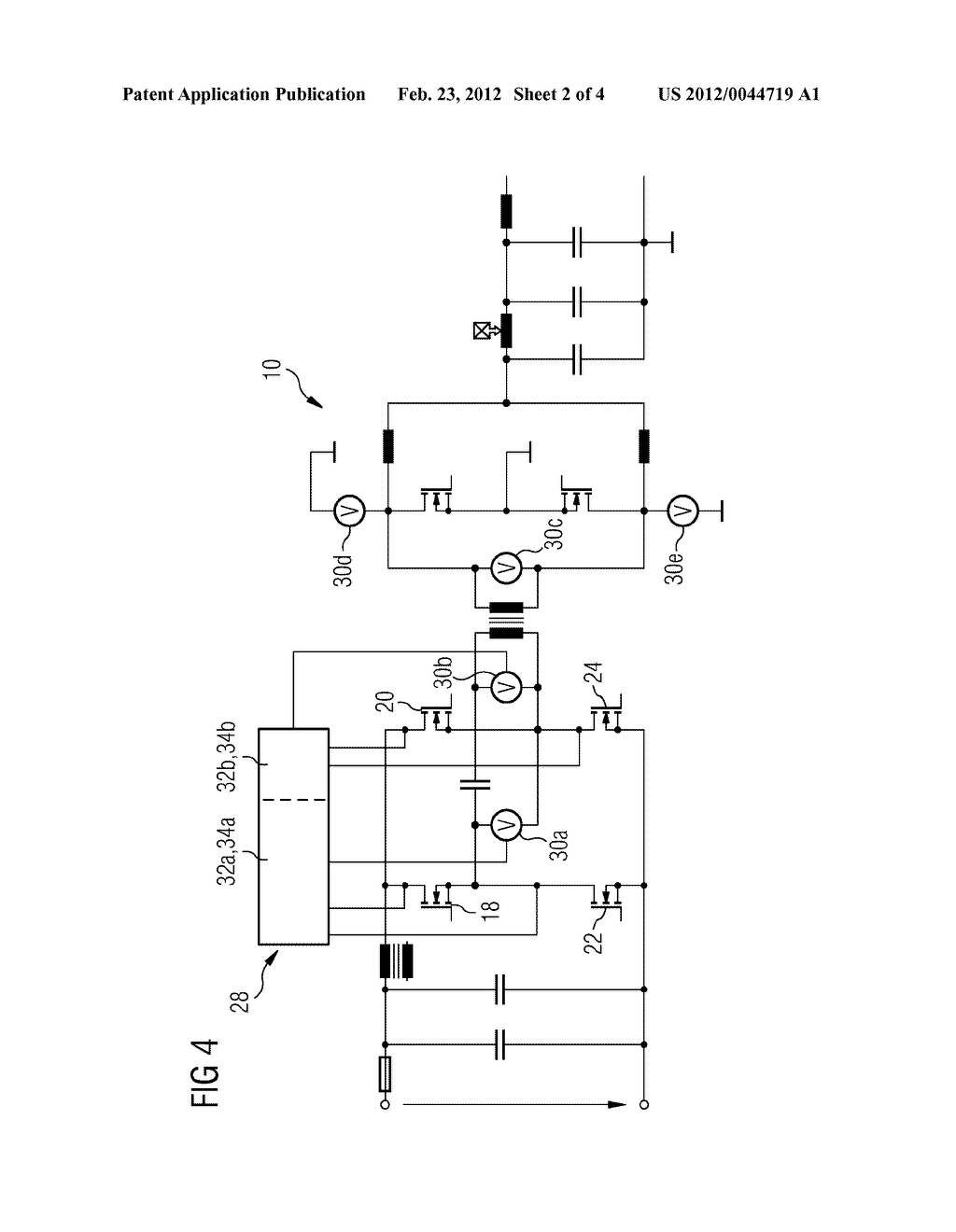 CONTROL DEVICE FOR THE  VOLTAGE- ABSENT SWITCHING OF A SWITCHING ELEMENT     OF A VOLTAGE CONVERTER - diagram, schematic, and image 03