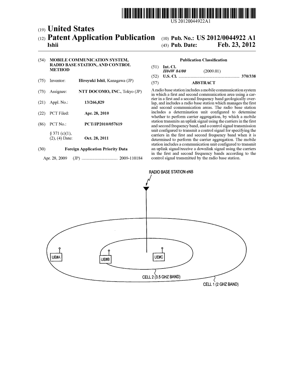 MOBILE COMMUNICATION SYSTEM, RADIO BASE STATION, AND CONTROL METHOD - diagram, schematic, and image 01