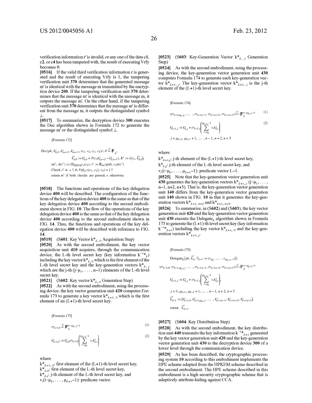 CRYPTOGRAPHIC PROCESSING SYSTEM - diagram, schematic, and image 63