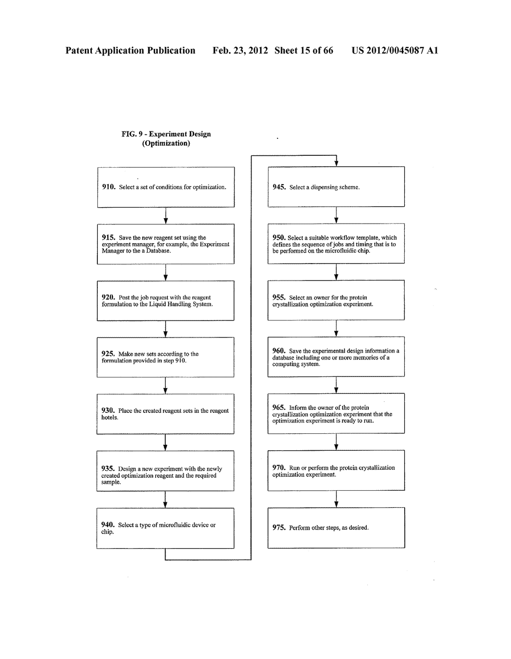 ANALYSIS ENGINE AND DATABASE FOR MANIPULATING PARAMETERS FOR FLUIDIC     SYSTEMS ON A CHIP - diagram, schematic, and image 16