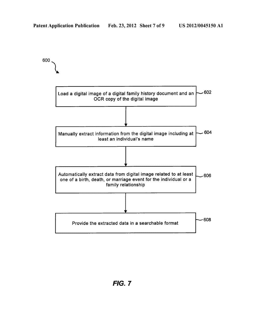 SYSTEMS AND METHODS FOR EXTRACTING PEDIGREE AND FAMILY RELATIONSHIP     INFORMATION FROM DOCUMENTS - diagram, schematic, and image 08