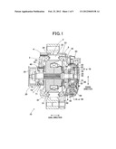 ALTERNATOR FOR AUTOMOBILE HAVING WASHER BETWEEN HOUSING AND OUTER RACE OF     BEARING diagram and image