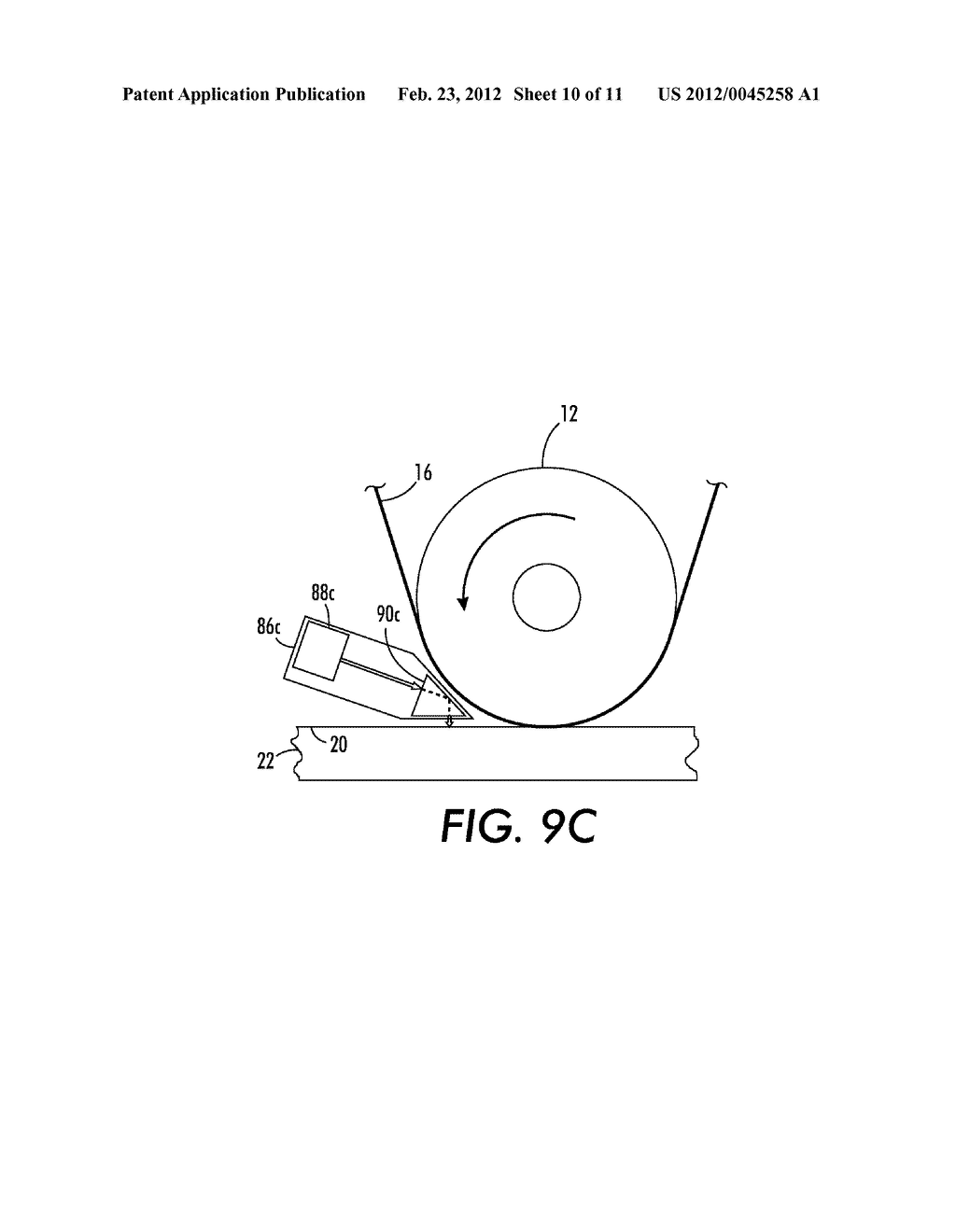 Preheating of Marking Material-Substrate Interface for Printing and the     Like - diagram, schematic, and image 11