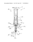 APPLICATOR AND COSMETIC DEVICE HAVING THE APPLICATOR diagram and image