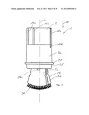 APPLICATOR AND COSMETIC DEVICE HAVING THE APPLICATOR diagram and image