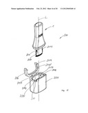 APPLICATOR AND COSMETIC DEVICE HAVING THE APPLICATOR diagram and image