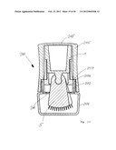 APPLICATOR AND COSMETIC DEVICE HAVING THE APPLICATOR diagram and image