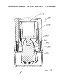 APPLICATOR AND COSMETIC DEVICE HAVING THE APPLICATOR diagram and image